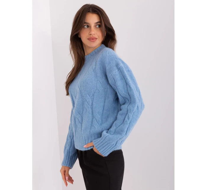 Sweter AT SW model 18930106 jasny niebieski - FPrice