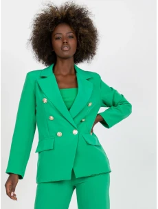 Dámské sako DHJ MA 15555 zelené