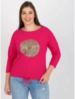 Halenka RV BZ model 18385629 fuchsiová - FPrice Halenka RV BZ model 18385629 fuchsiová - FPrice