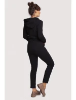 Kalhoty s rovnými nohavice s  černé model 18004377 - BeWear