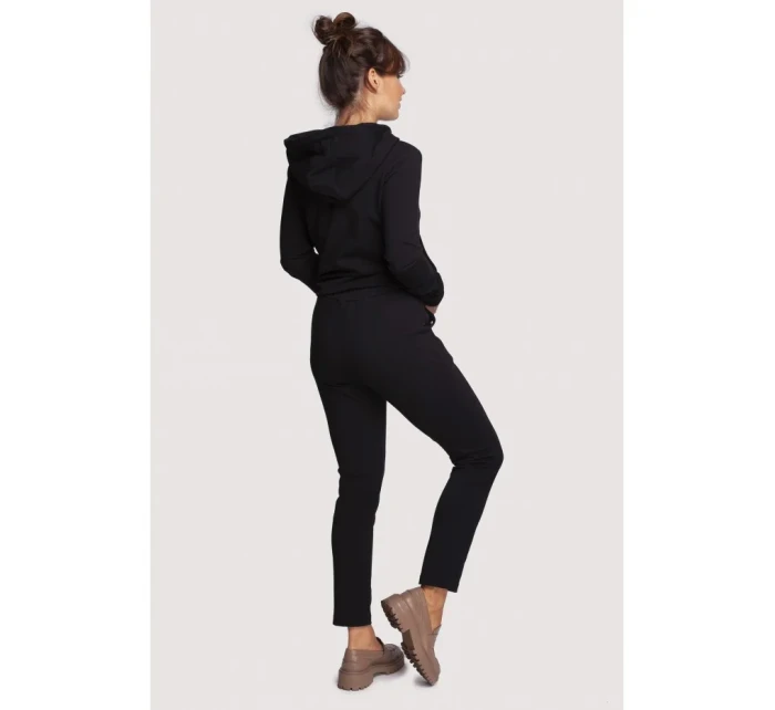 Kalhoty s rovnými nohavice s  černé model 18004377 - BeWear