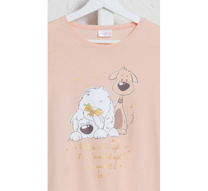 Dětská noční košile s dlouhým rukávem Little dogs