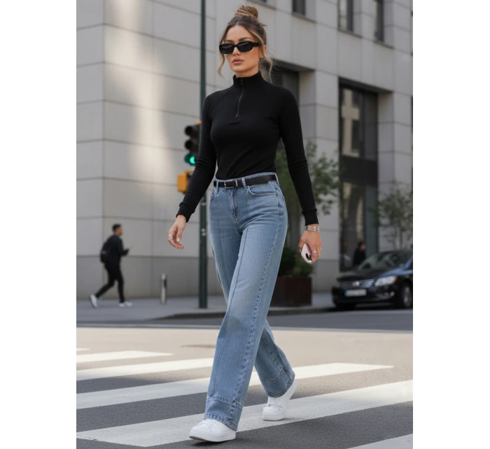 Dámská mikina se stojáčkem černá FashionStreet BY1564