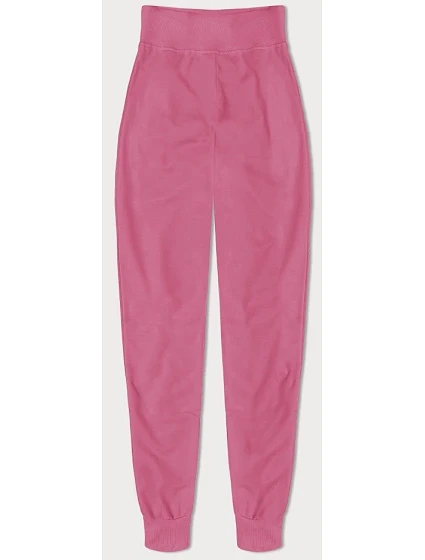 Tenké teplákové kalhoty ve špinavě růžové barvě model 20102236 - J.STYLE