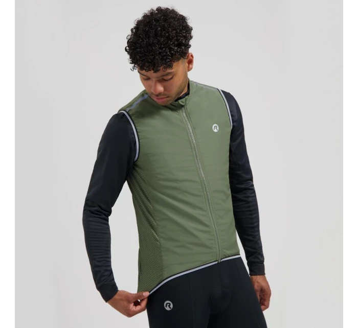 Zelená vesta Rogelli CORE 3XL