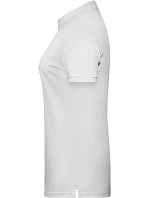 Dámské piqué polo z bio bavlny 02. white model 22534193 - Daiber