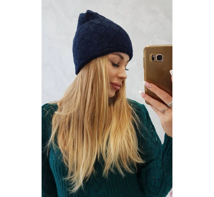 Čepice Agata K222 námořnická modrá Čepice Agata K222 námořnická modrá