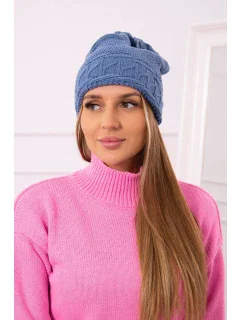 Dámská čepice denim model 18751597 - K-Fashion