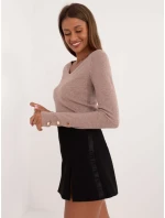 Jumper AT SW model 20503866 tmavě lila - FPrice Jumper AT SW model 20503866 tmavě lila - FPrice