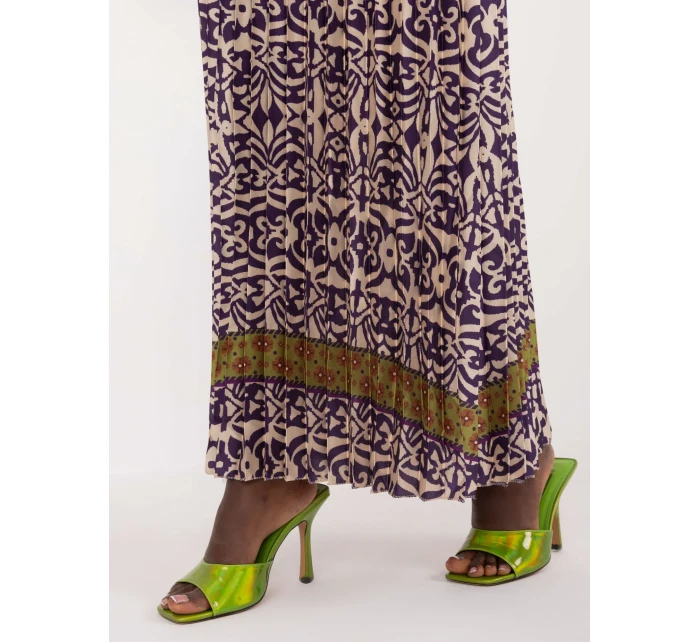 DHJ SK 16656 šaty.13X tmavě fialová