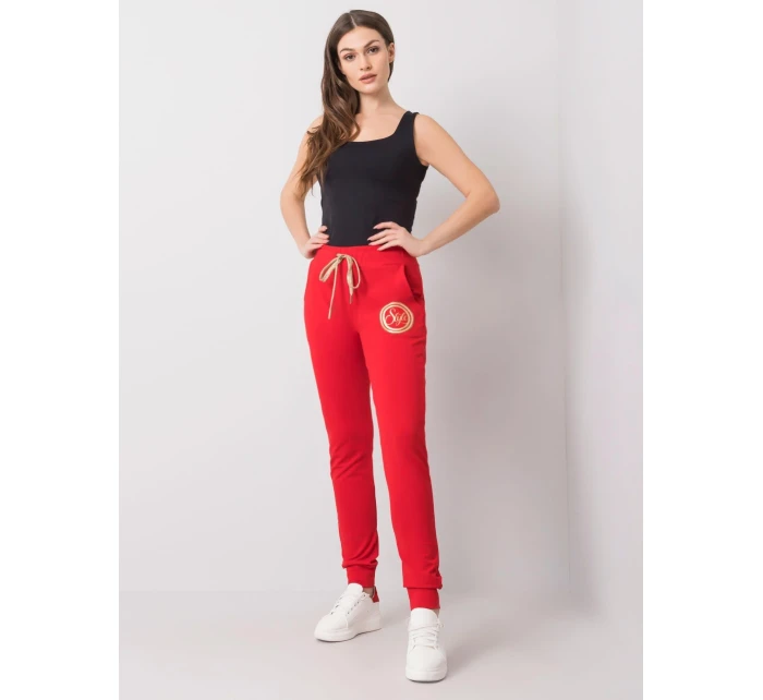 Tepláky RV DR 5992.71 červená