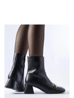 Boty na podpatku model 206502 Solea Boty na podpatku model 206502 Solea