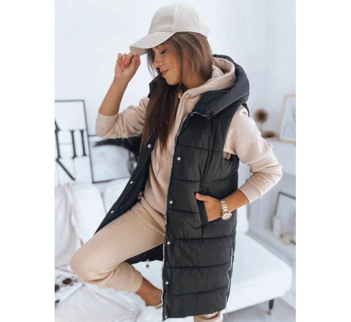 Dámská prošívaná vesta černá Dstreet model 21965963 - FashionStreet