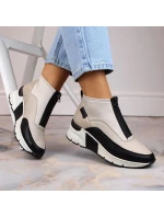 Rieker W RKR608 béžová kotníčková obuv