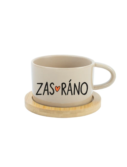 ZAS_RÁNO - krémový hrníček makronka 200 ml