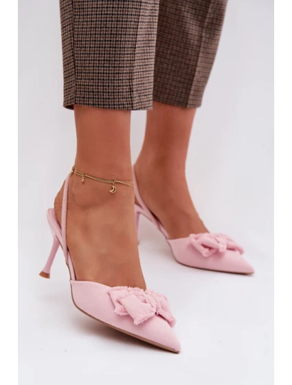 Sandály na podpatku model 224472 Step in style Sandály na podpatku model 224472 Step in style