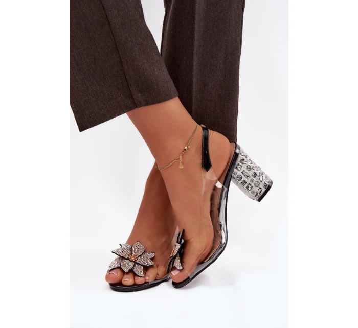 Sandály na podpatku  model 225135 Step in style