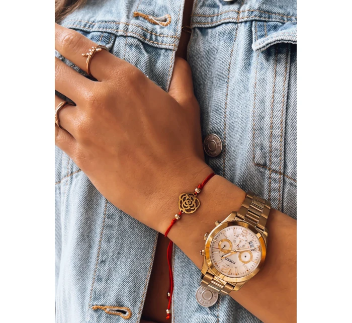 Náramek HEARTBEAT červený FashionStreet LY0085