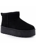 Dámské sněhule semišové černé Potocki 16322