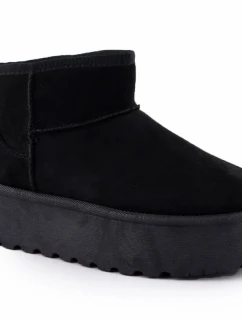 Dámské sněhule semišové černé model 21906189 - Potocki