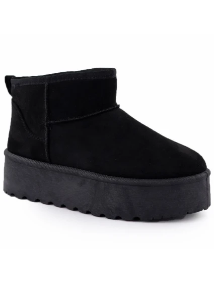 Dámské sněhule semišové černé Potocki 16322