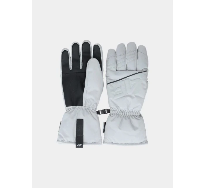 Pánské lyžařské rukavice 4F s izolací 4FWAW24AFGLM149-27S Pánské lyžařské rukavice 4F s izolací 4FWAW24AFGLM149-27S