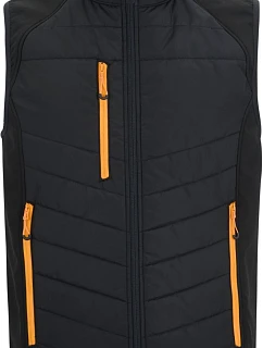 203 Hybridní vesta  black/orange pop model 22463630 - Regatta