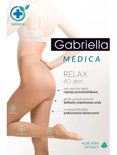 Gabriella Medica Relax 40 DEN Code 111 barva:béžová
