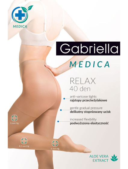 Gabriella Medica Relax 40 DEN Code 111 kolor:beige