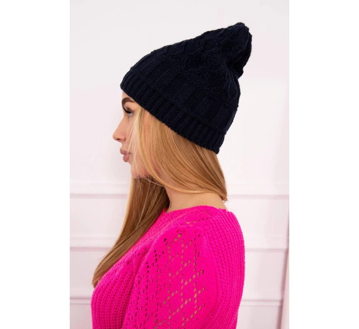 Fleecová čepice Marta K231 navy blue Fleecová čepice Marta K231 navy blue