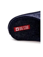 Klasické pánské pantofle Big Star model 21603100 Námořnická modré - Big Star Shoes Klasické pánské pantofle Big Star model 21603100 Námořnická modré - Big Star Shoes