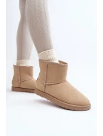 Dámské sněhule Cross Jeans MM2R4023C Beige Dámské sněhule Cross Jeans MM2R4023C Beige