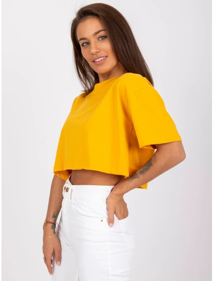 Tričko RV TS model 17009701 světle oranžová - FPrice Tričko RV TS model 17009701 světle oranžová - FPrice