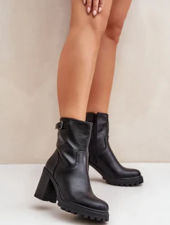 Boty na podpatku  model 204674 Step in style