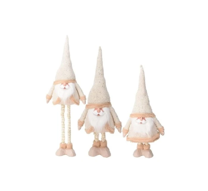 ZLATÝ MEDVĚD NA TELESKOPICKÝCH NOHÁCH 30X18X100CM ZLATÝ