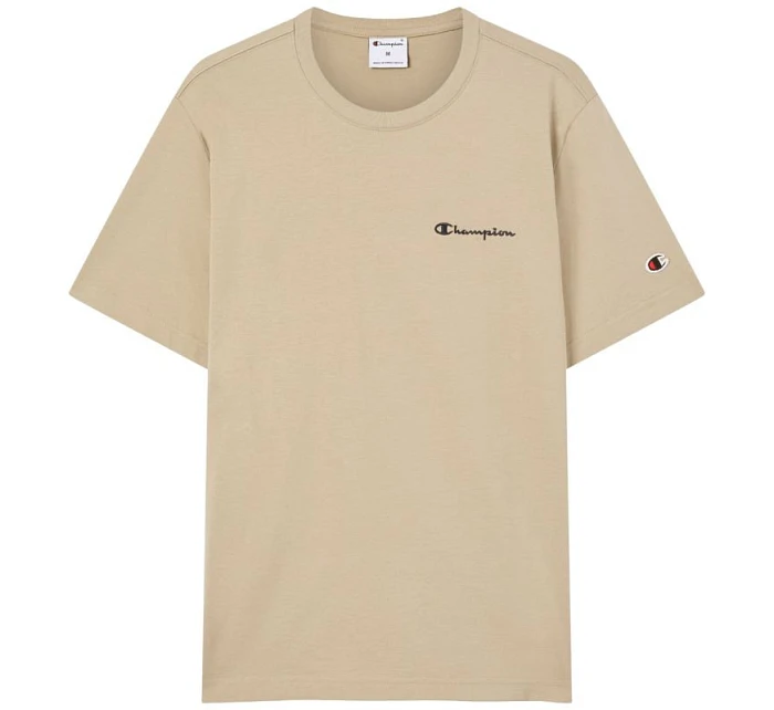 Pánské tričko SS Tee beige  pánské model 22119743 - CHAMPION