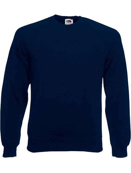 Fruit of the Loom Classic Raglan Sweat Raglánová mikina 16.2216 deep navy Fruit of the Loom Classic Raglan Sweat Raglánová mikina 16.2216 deep navy