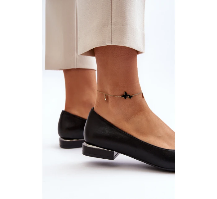 Baleríny S Černé model 21649460 - SERGIO LEONE Baleríny S Černé model 21649460 - SERGIO LEONE