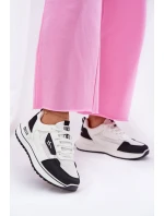 Dámské Sportovní Boty Na Platformě Big Star RR274A223 HI-POLY SYSTEM Bílá-Černá Dámské Sportovní Boty Na Platformě Big Star RR274A223 HI-POLY SYSTEM Bílá-Černá