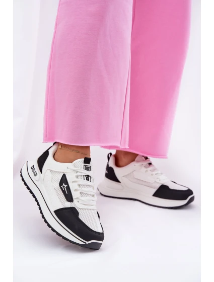 Dámské Sportovní Boty Na Platformě Big Star RR274A223 HI-POLY SYSTEM Bílá-Černá Dámské Sportovní Boty Na Platformě Big Star RR274A223 HI-POLY SYSTEM Bílá-Černá