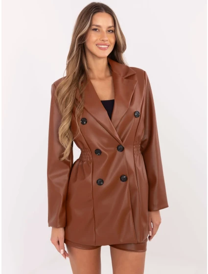 Bunda DHJ MA A8683.37 hnědá Bunda DHJ MA A8683.37 hnědá