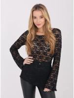 Bluzka PM BZ model 21821398 czarny - FPrice Bluzka PM BZ model 21821398 czarny - FPrice