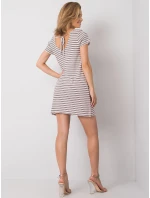 Šaty TW SK G 076.81P bílá a červená