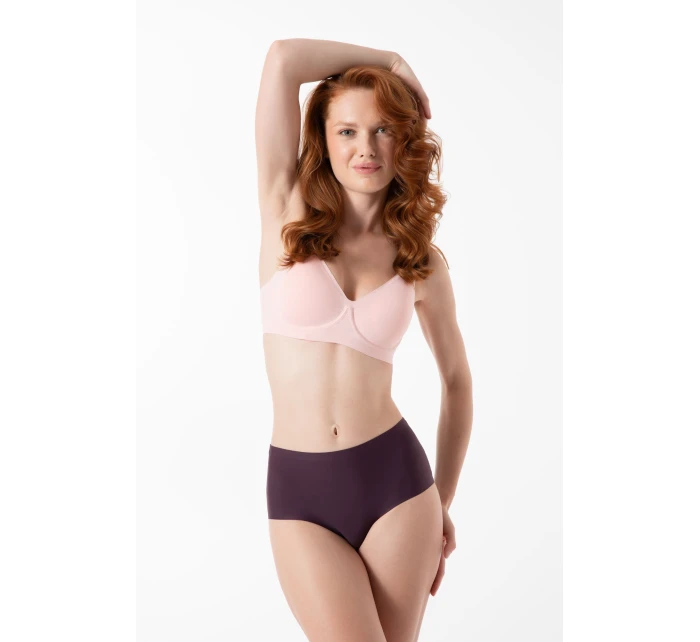 Tmavě švestkový jednoduchý maxi spodní díl - Julimex Tmavě švestkový jednoduchý maxi spodní díl - Julimex