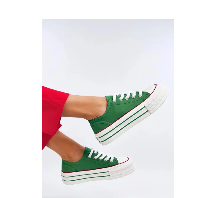 Dámská sportovní obuv BL506 Zelená s bílou - Seastar