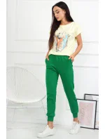 Dámské teplákové kalhoty OFF PINK