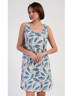 Dámská noční košile na ramínka Listy