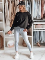 Dámské úzké džínové kalhoty s páskem FELINA modrá FashionStreet UY2474