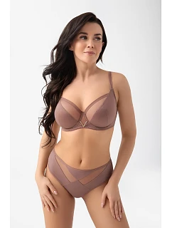 Kalhotky Gorsenia K567/1 Vicky Mocca brazilské střih S–2XL