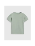 Hladké chlapecké tričko oversize 4F 4FJWSS25TTSHM2324-41S Hladké chlapecké tričko oversize 4F 4FJWSS25TTSHM2324-41S